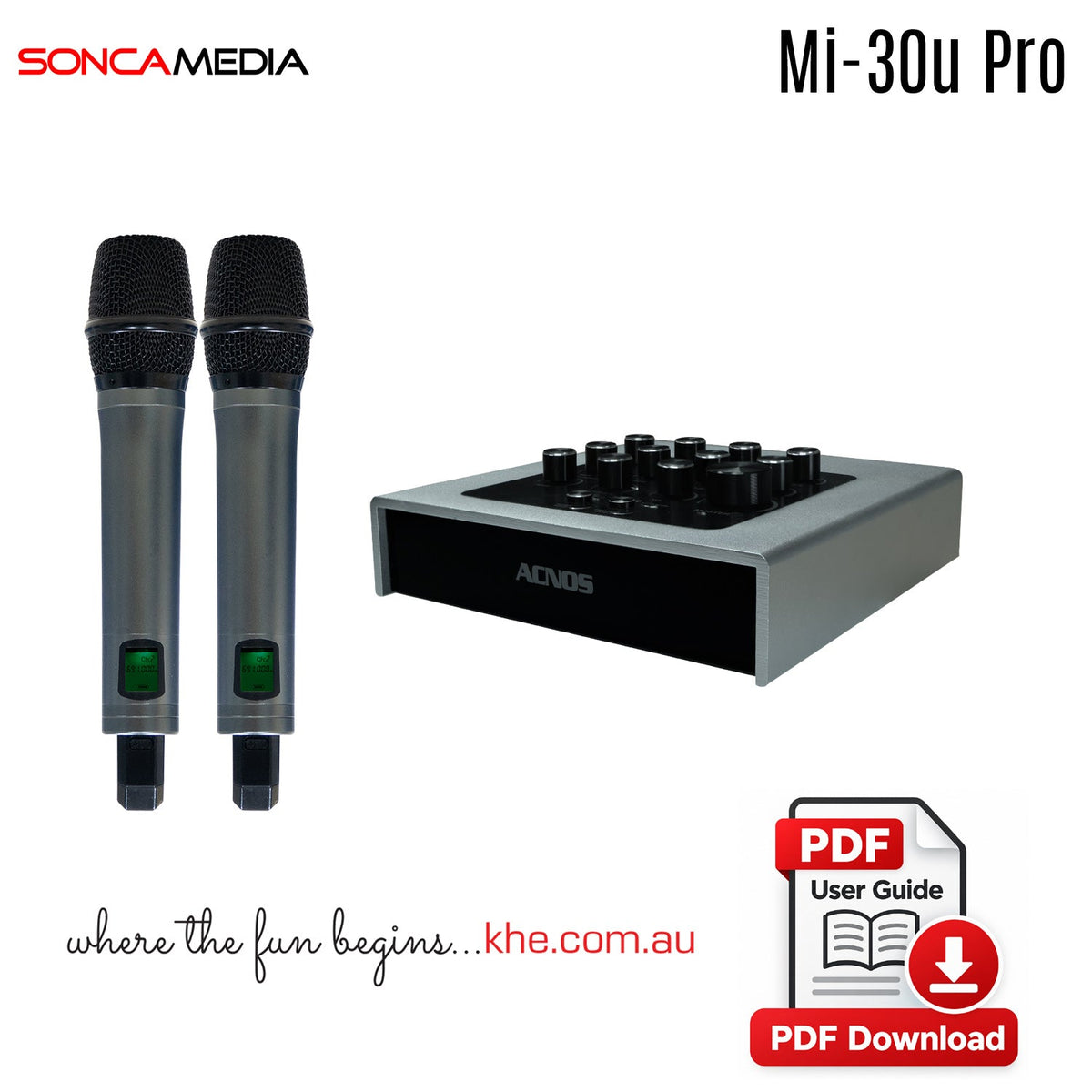 How To Connect Guide - Soncamedia Mi-30u Pro Enhancer Karaoke Mixer - Karaoke Home Entertainment