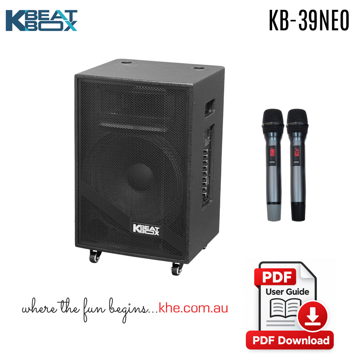 How To Connect Guide - KBeatBox KB-39NEO