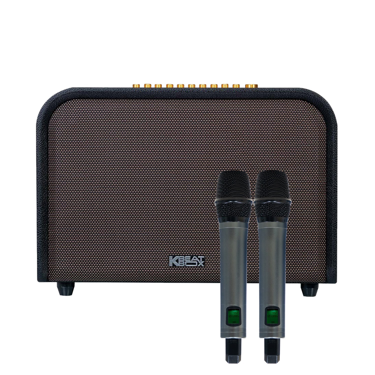 KBEATBOX ACOUSTIC 3 220W RMS [900W PMPO] Karaoke Powered Speaker System - Karaoke Home Entertainment