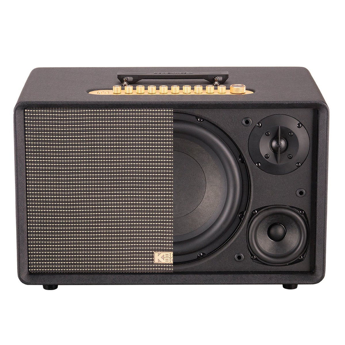 KBEATBOX FLAC 39 Karaoke System | 500W RMS | Wireless Microphones - Karaoke Home Entertainment