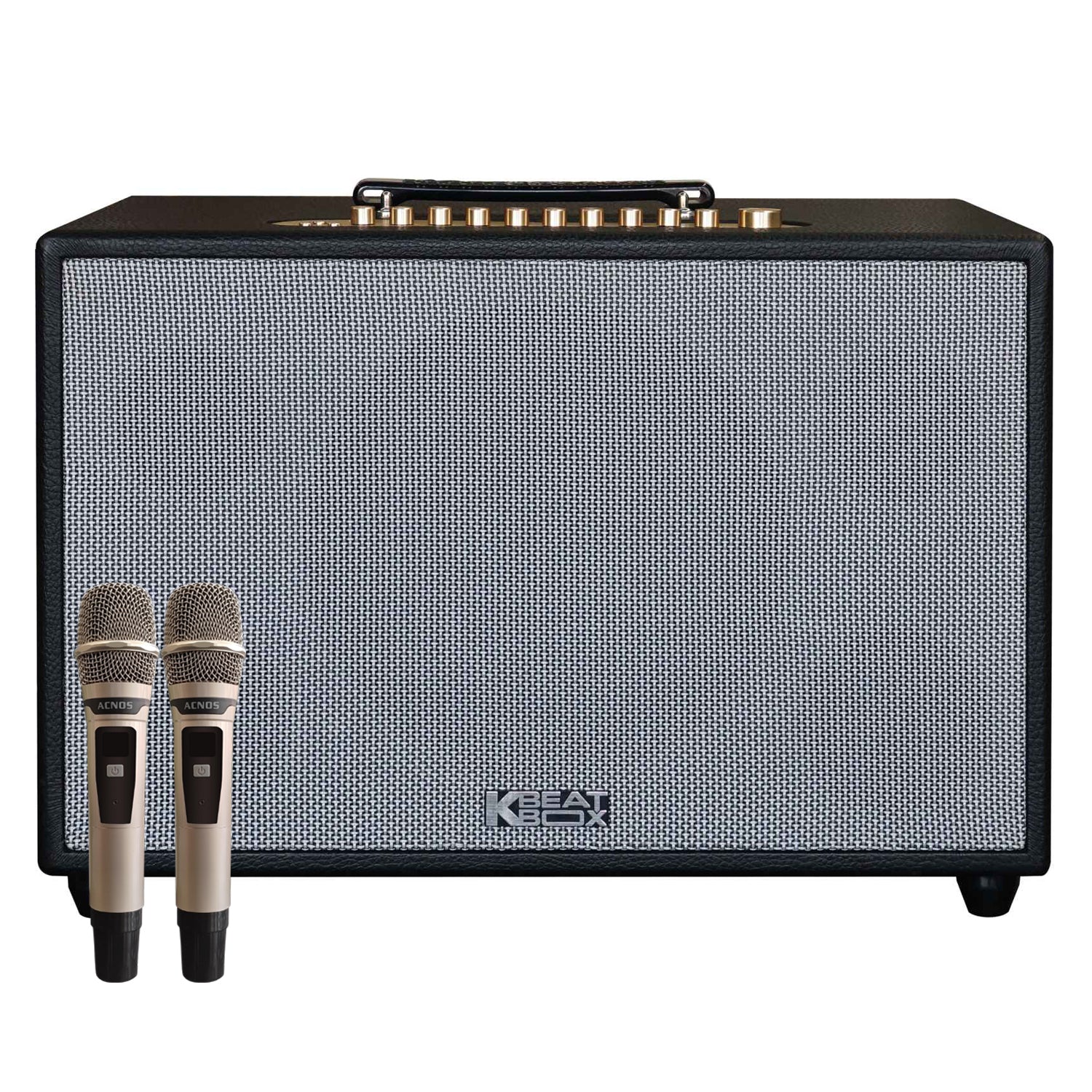 KBEATBOX Hi - NET3600 200W RMS [800W PMPO] Karaoke Powered Speaker System - Karaoke Home Entertainment