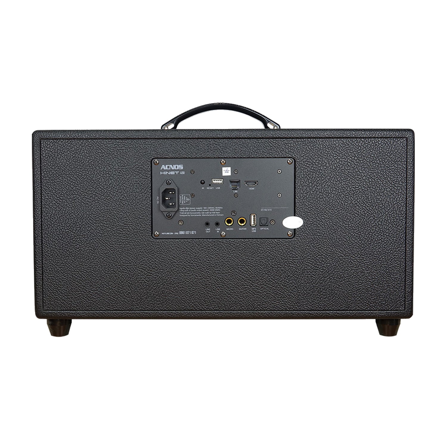KBEATBOX Hi - NET450 Gen2 – Premuim Android Karaoke Speaker System | 200W RMS | Wireless Mics - Karaoke Home Entertainment
