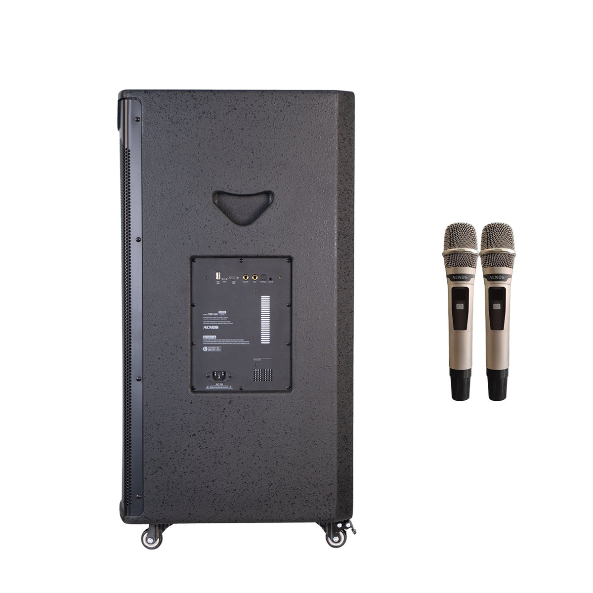 KBEATBOX TOP 430 Karaoke System | 15" Speaker | 300W RMS | Wireless Microphones - Karaoke Home Entertainment