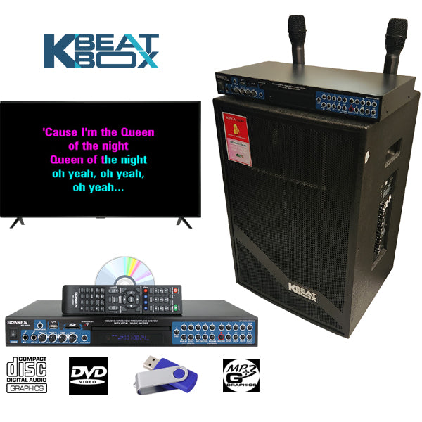 KB-39NEO DJ BUSTER Karaoke System with MP4000 & 1836 Songs