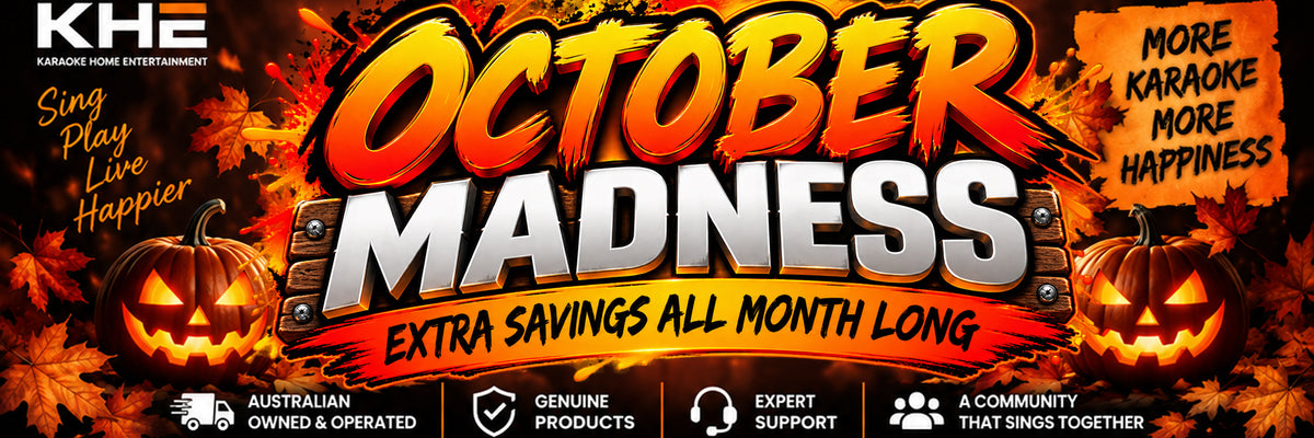 October Madness Karaoke Sale