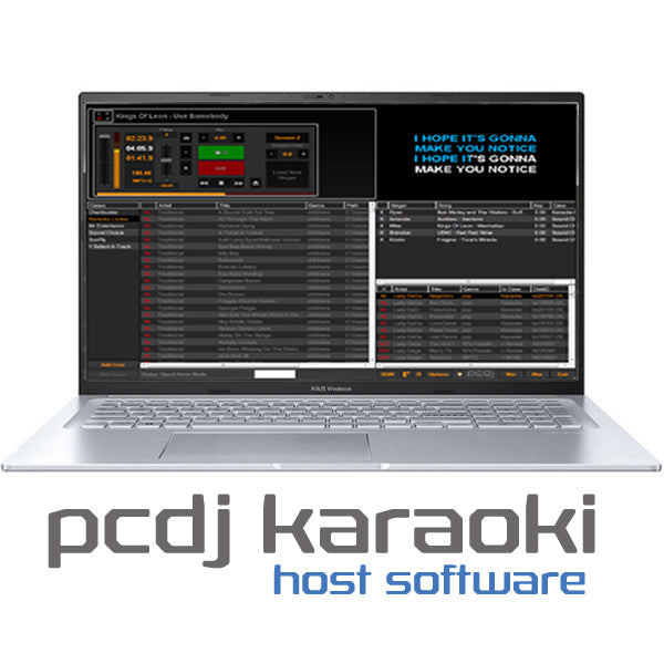 Laptop Karaoke Hosting Software