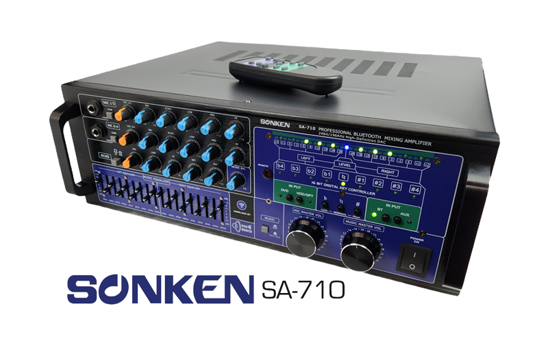 Sonken Professional SA-710 Karaoke Mixing Amplifier