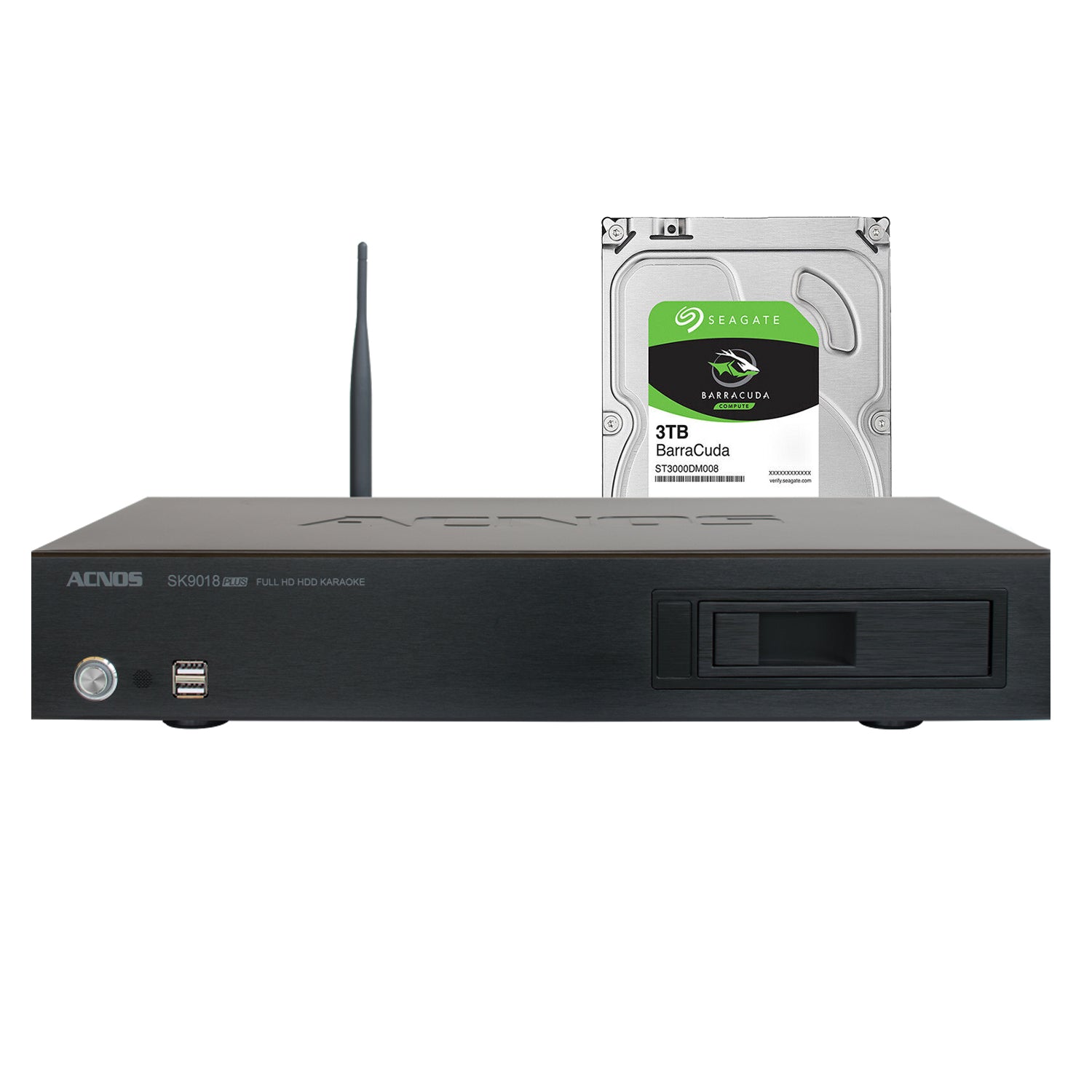 ACNOS SK9018PLUS Vietnamese Karaoke 3TB Hard Drive System (60,000 Songs) (WIFI) (YOUTUBE)