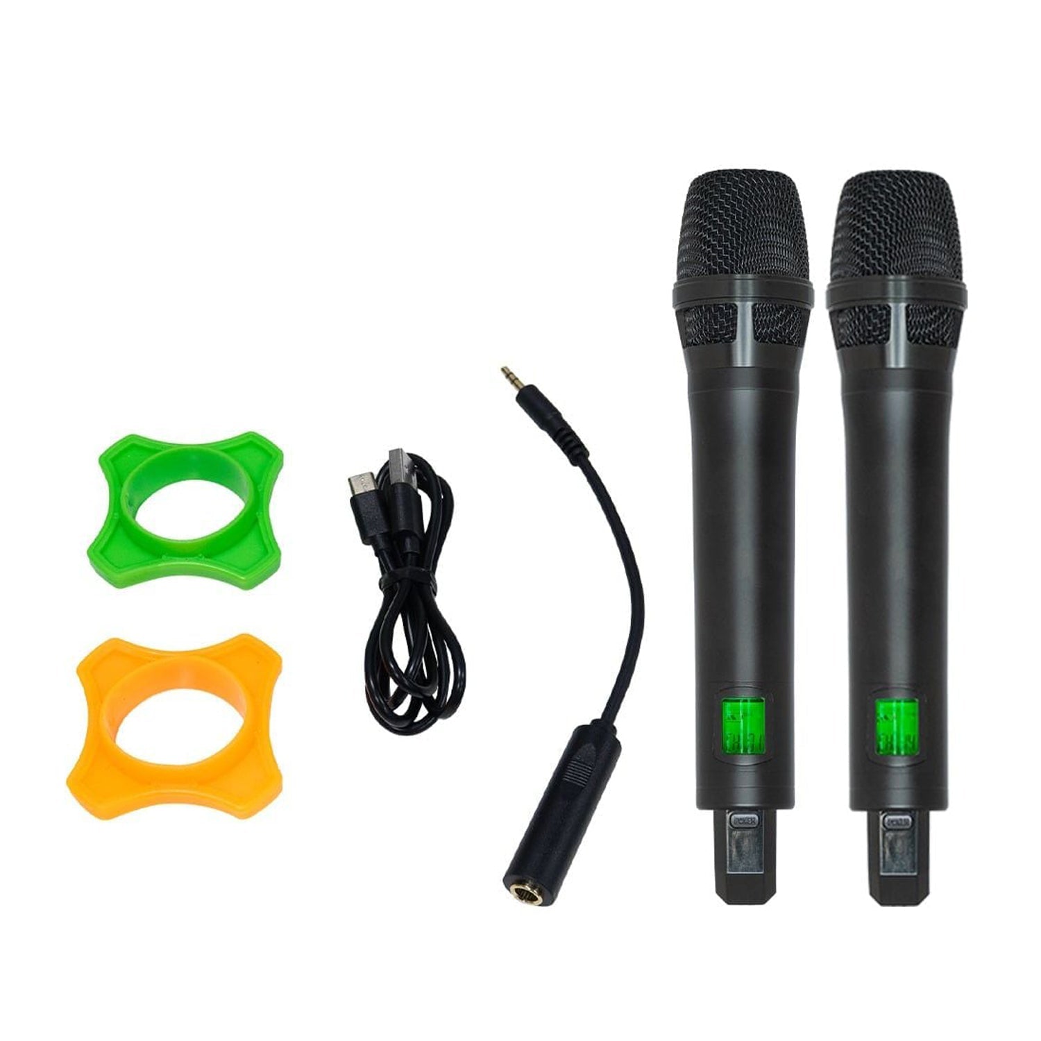Soncamedia Mi - 30x Universal UHF Wireless Microphones with Bluetooth & DSP Effects - Karaoke Home Entertainment