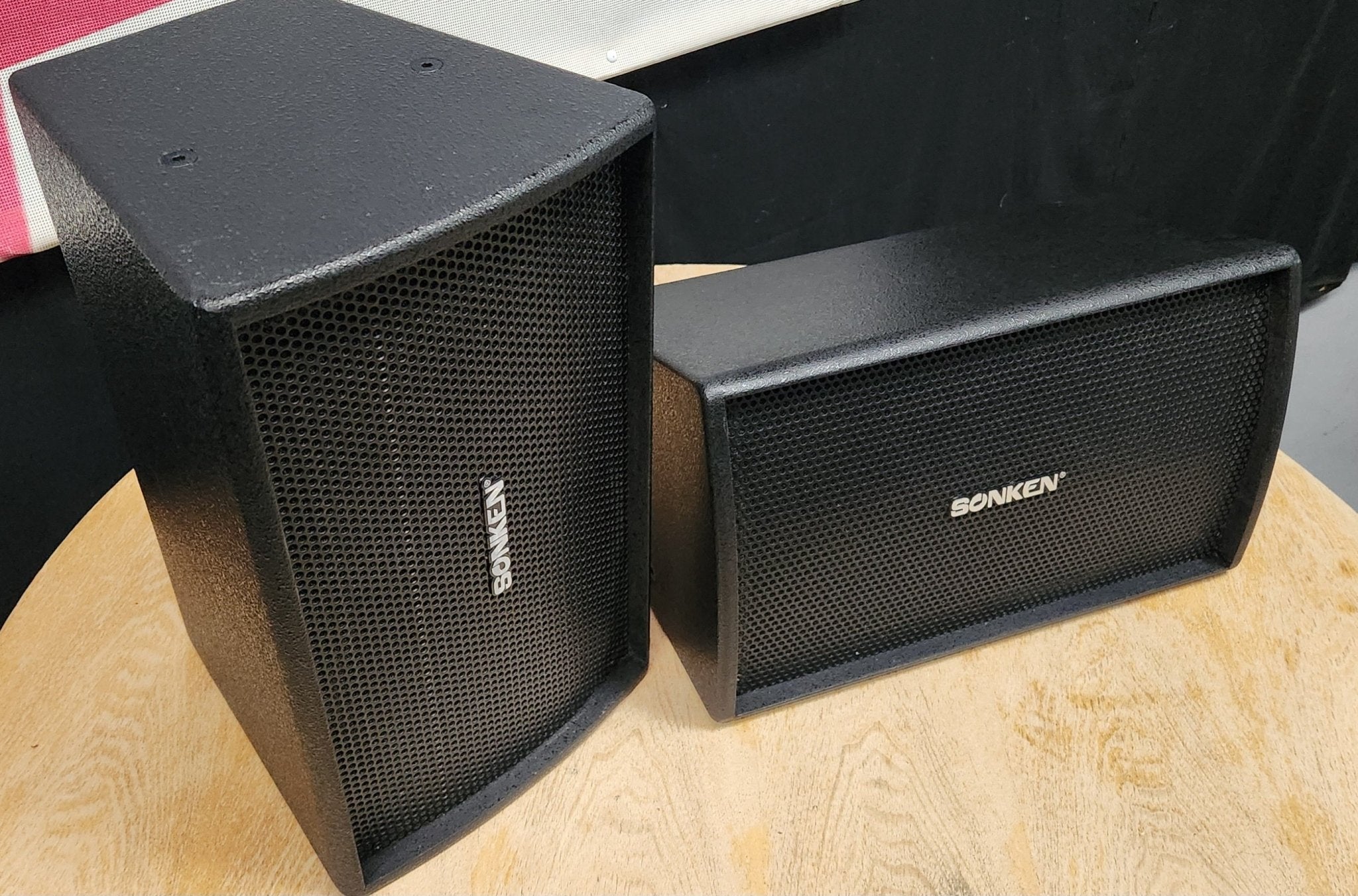 Sonken MY - 208 (8") Passive Music & Karaoke Speakers - 80 Watts x2 (RMS) - Karaoke Home Entertainment