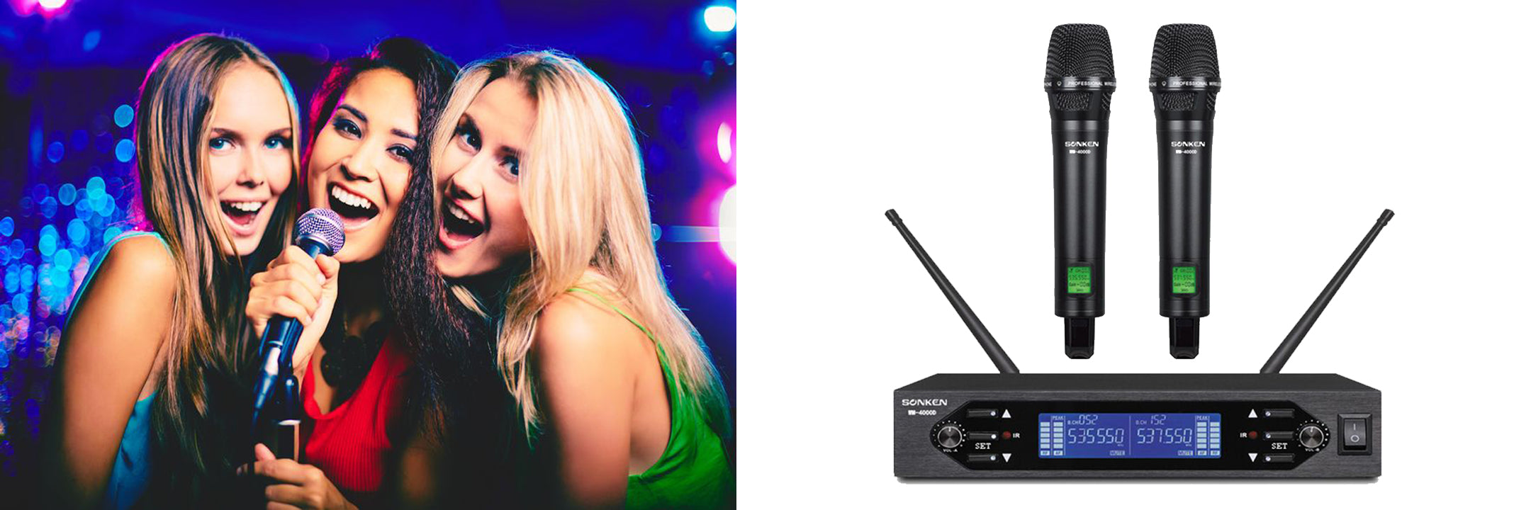Karaoke Wireless Microphones
