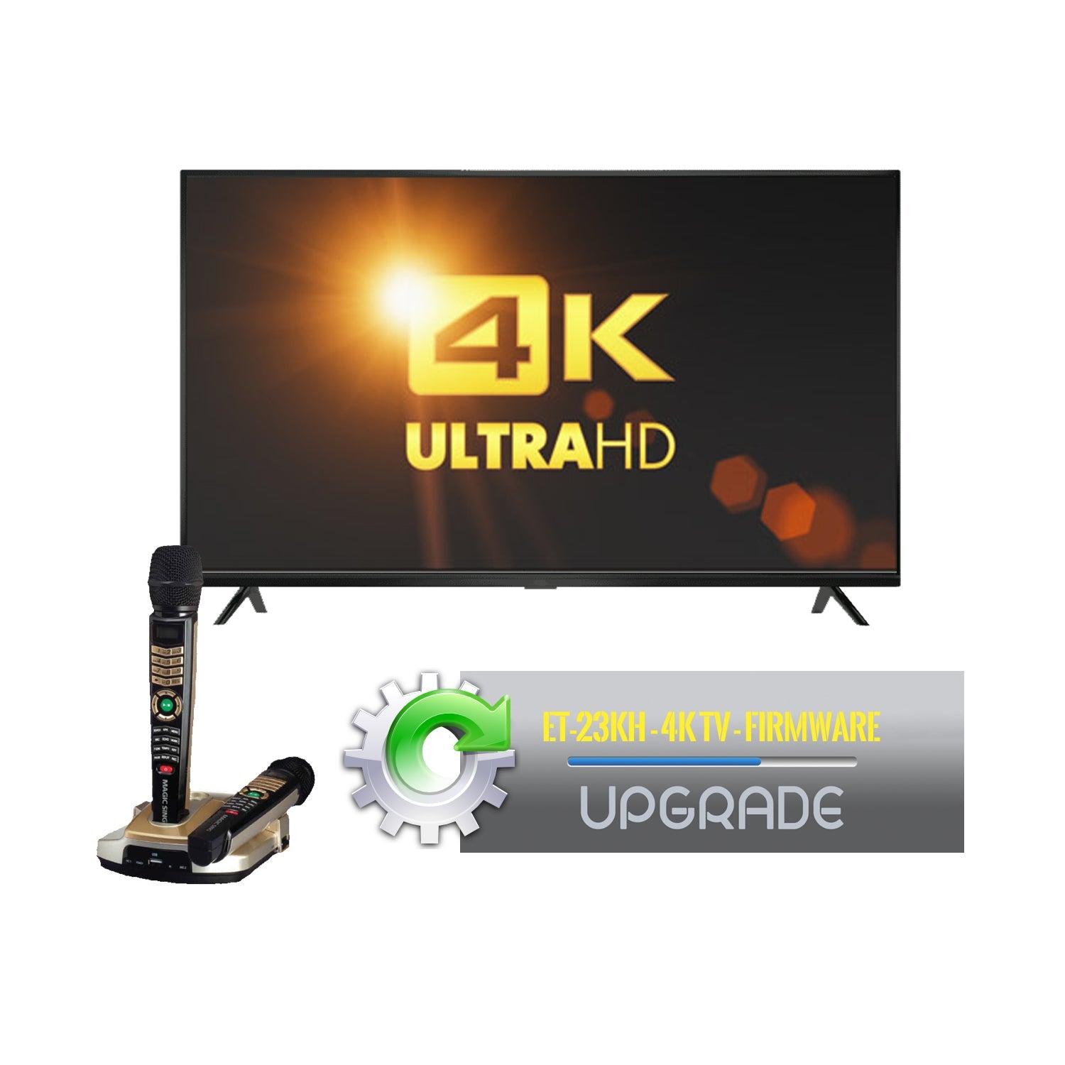 Firmware Upgrade for Magic Sing ET-23KH (4K TV) - Karaoke Home Entertainment