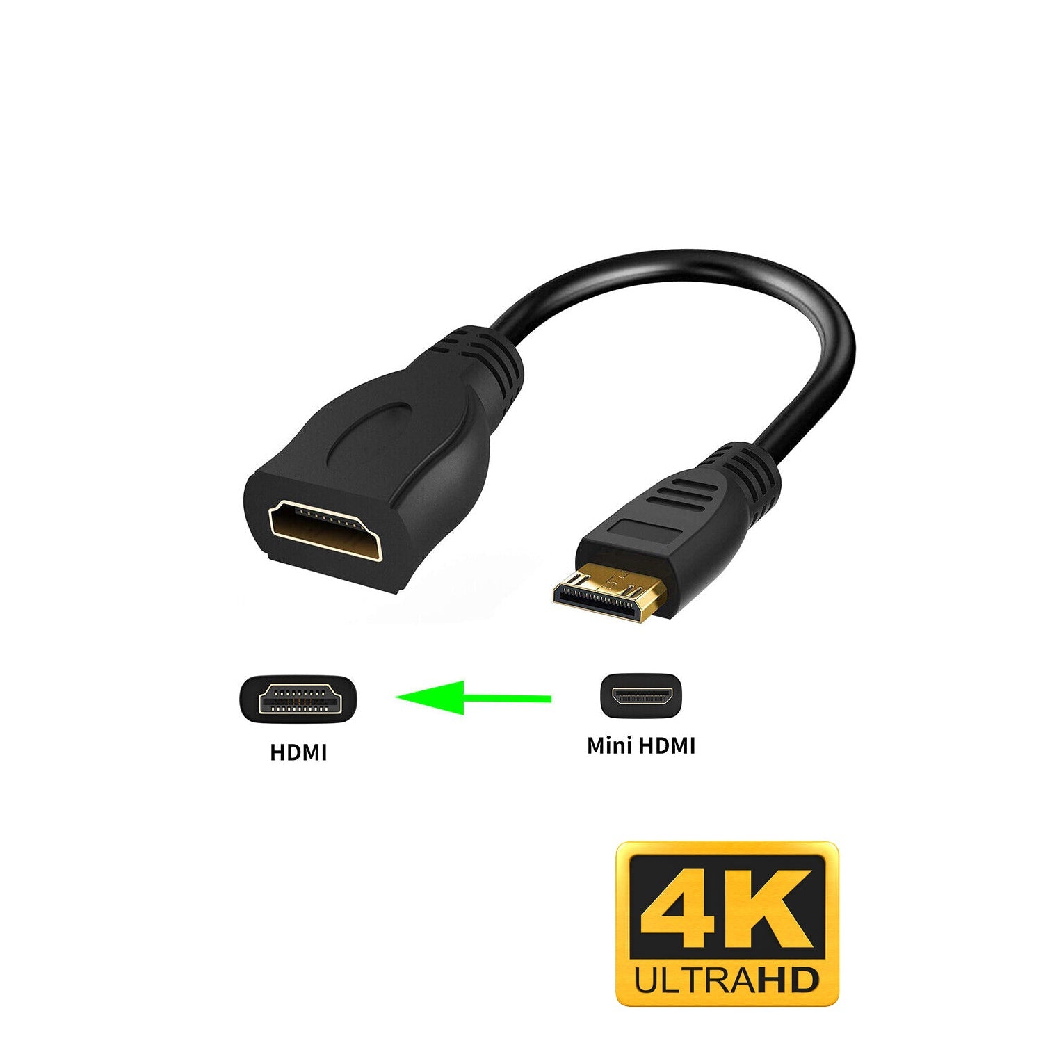 HDMI Mini to HDMI Cable Adapter (for KTV Touch) - Karaoke Home Entertainment