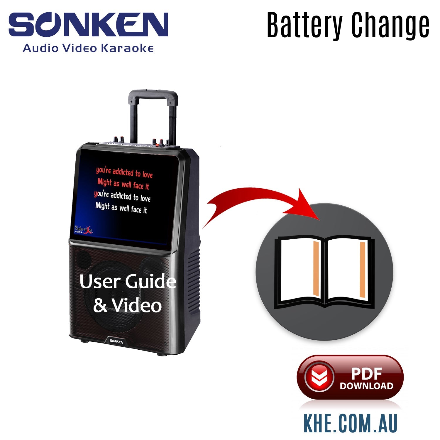 How To Connect Guide - How to Change The Battery in a Sonken Max Karaoke System - Karaoke Home Entertainment