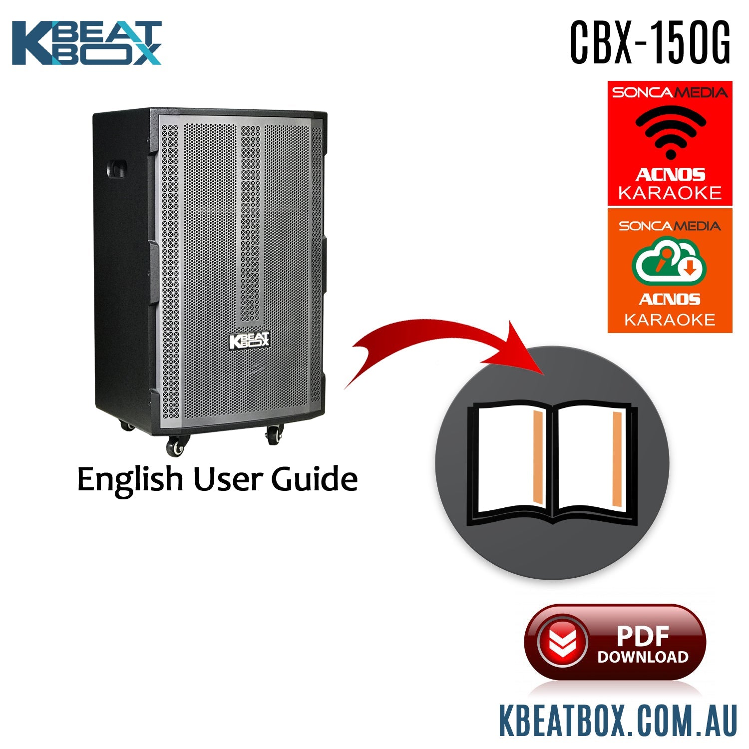 How To Connect Guide - KBeatBox CBX-150G - Karaoke Home Entertainment