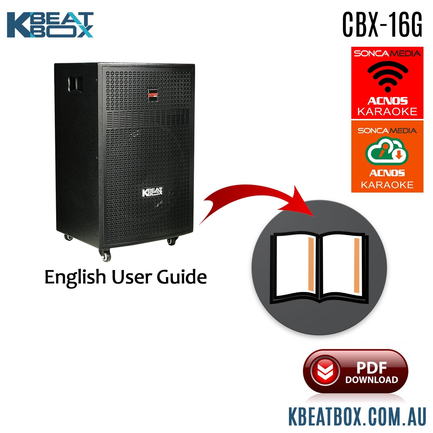 How To Connect Guide - KBeatBox CBX-16G - Karaoke Home Entertainment