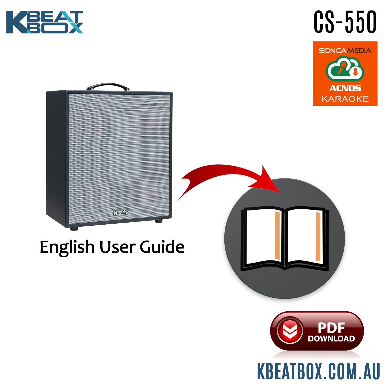 How To Connect Guide - KBeatBox CS-550 - Karaoke Home Entertainment