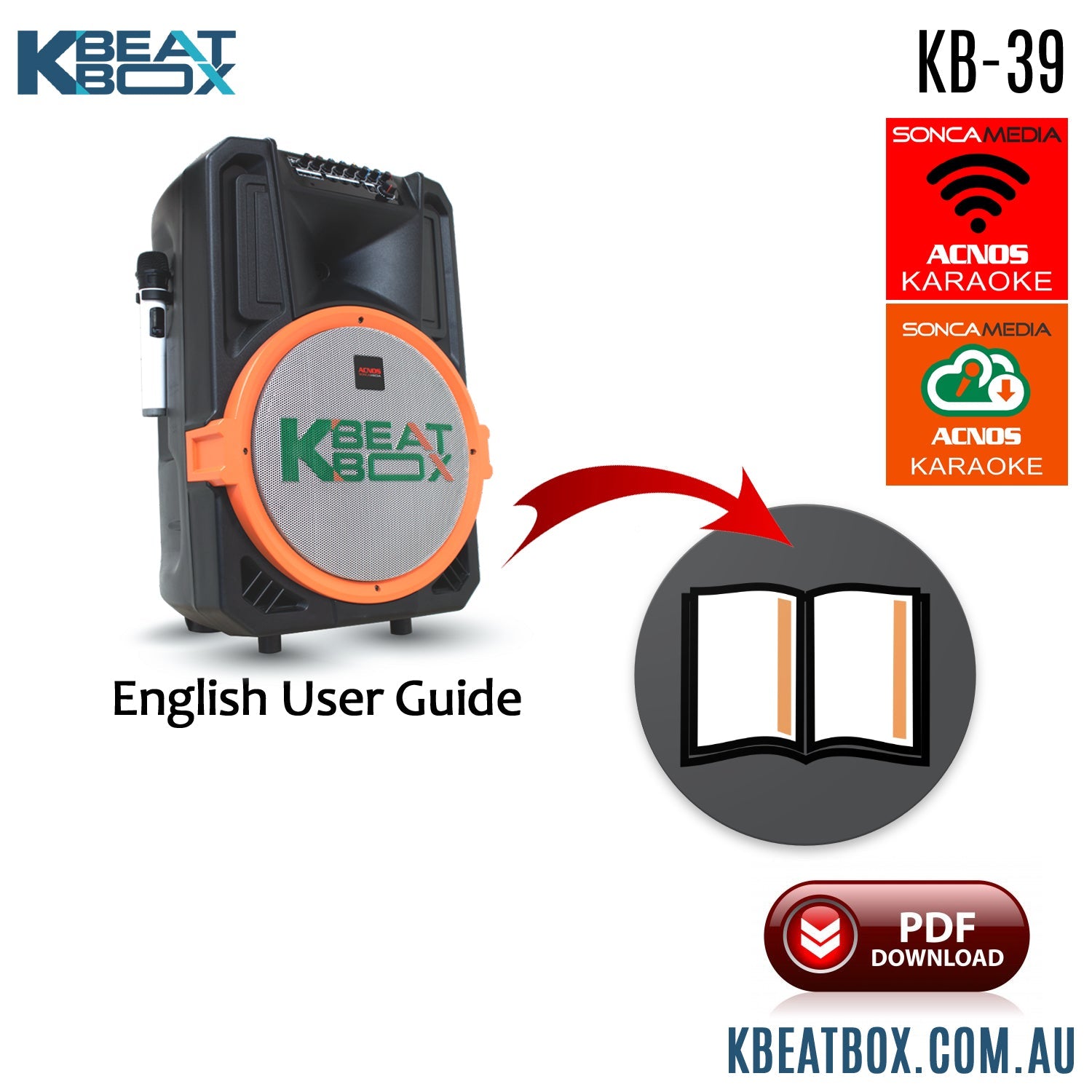 How To Connect Guide - KBeatBox KB-39U/K/L/S - Karaoke Home Entertainment