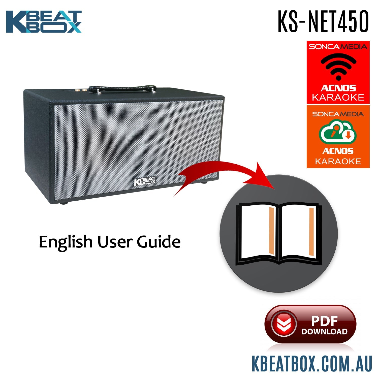 How To Connect Guide - KBeatBox KS-NET450 - Karaoke Home Entertainment