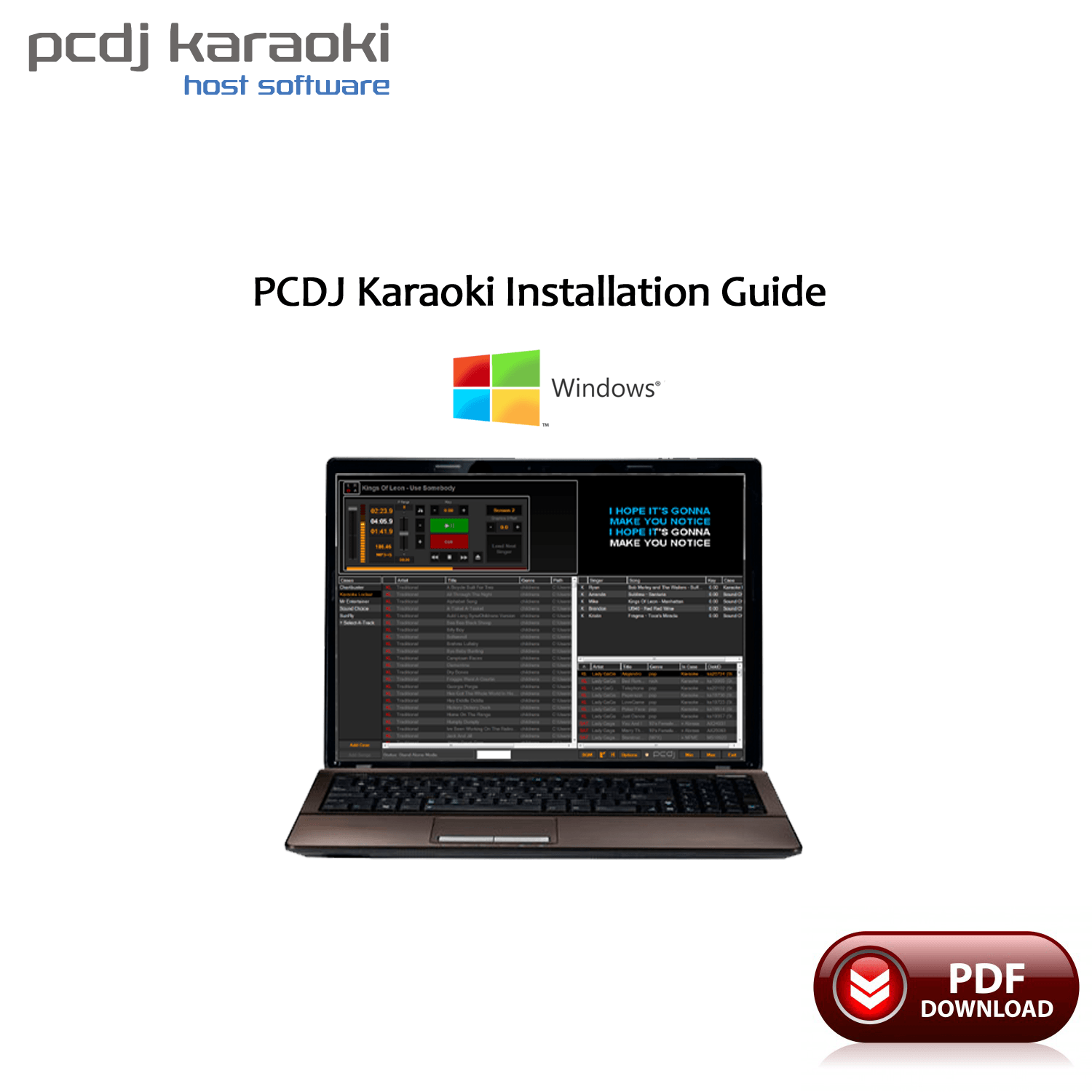 How To Install PCDJ Karaoki (PDF) E-Book - Karaoke Home Entertainment