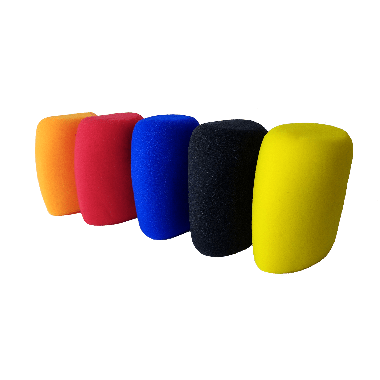 Hygenic Microphone Socks (5x) + Anti-Roll Microphone Table Stands (4x) Combo - Karaoke Home Entertainment