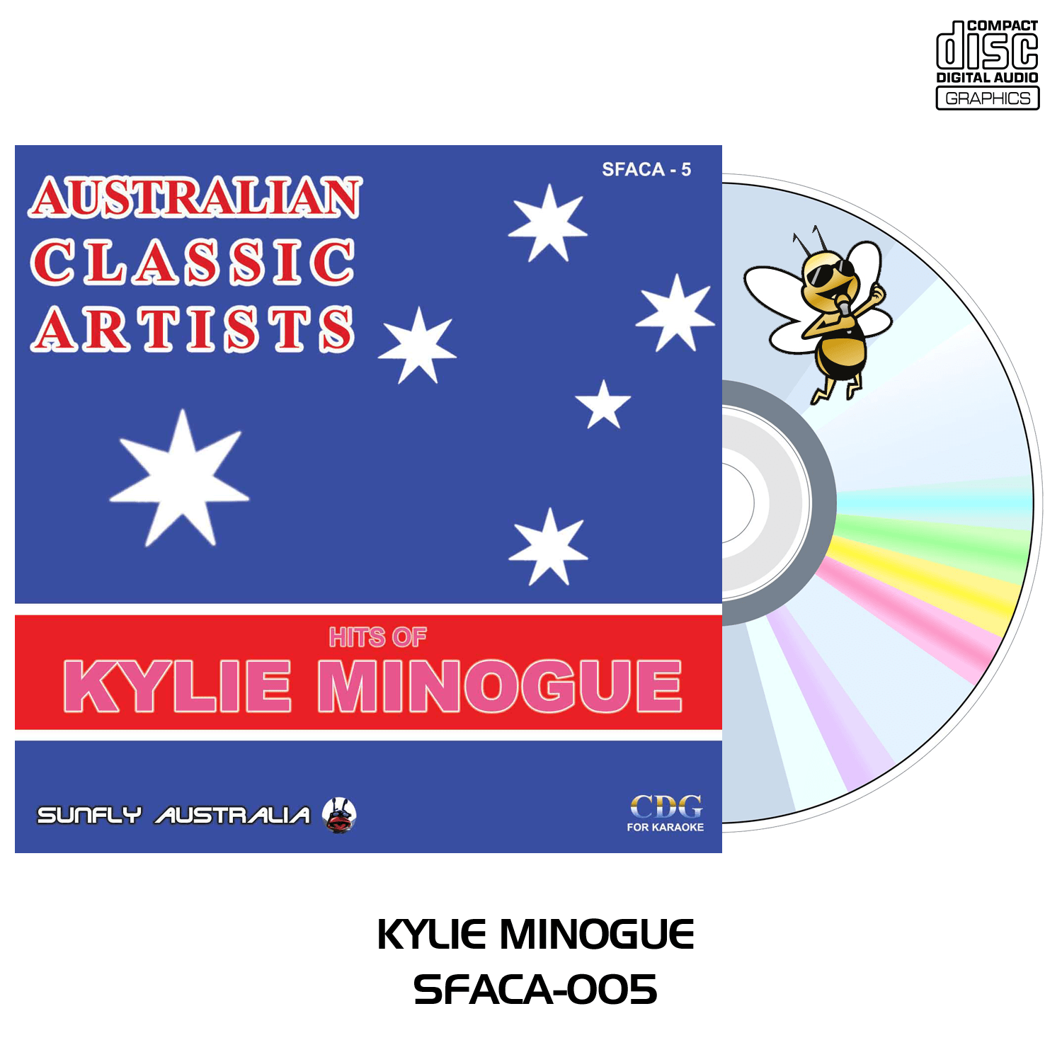 Kylie Minogue - CD+G - Sunfly Karaoke Australian Classic Artists - Karaoke Home Entertainment
