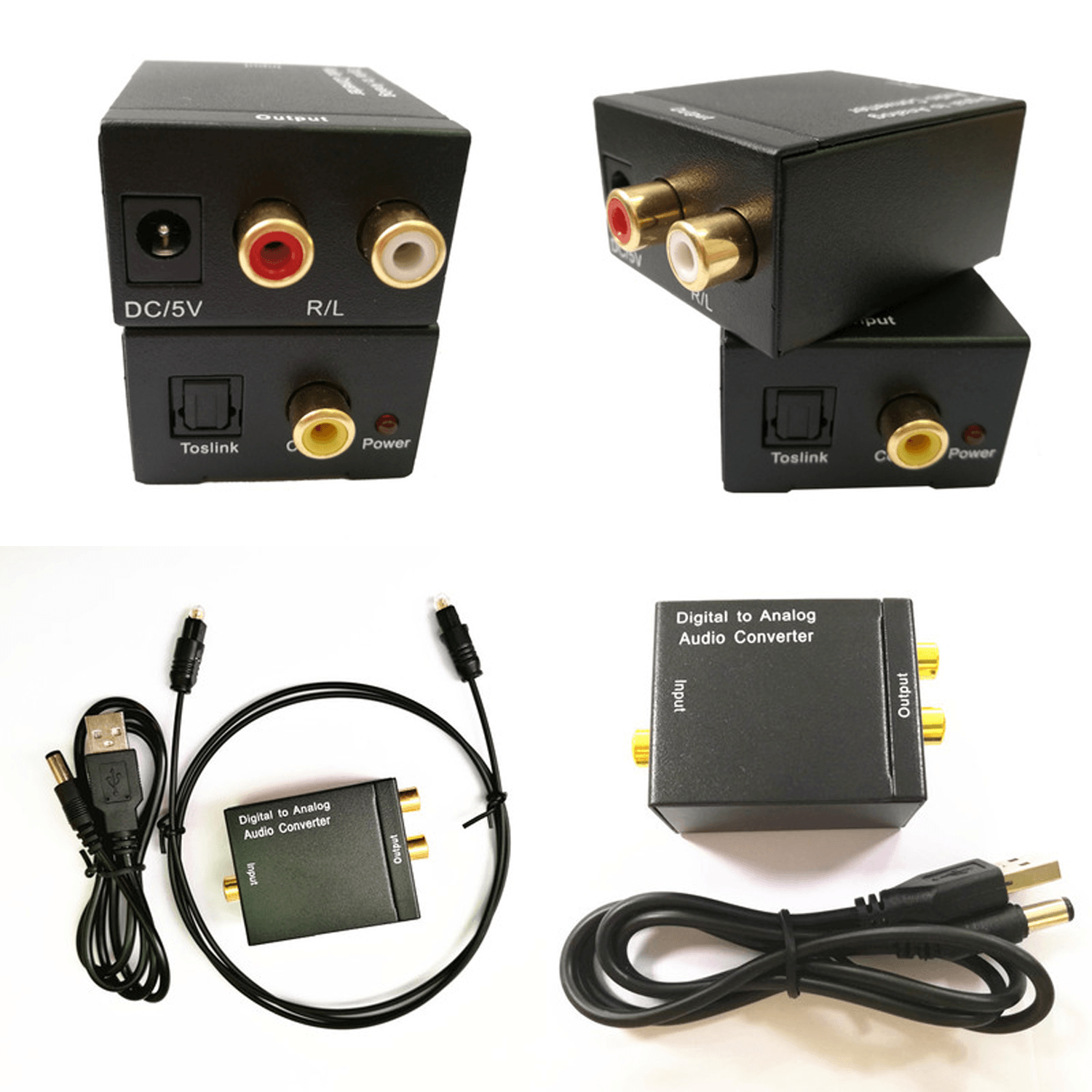 Smart TV (DAC) Digital to Analog Audio Signal Converter