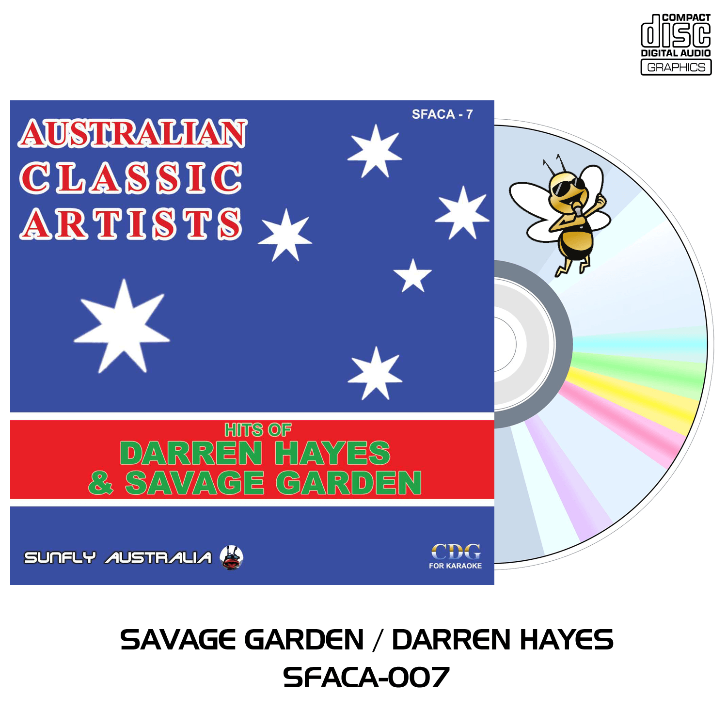 Savage Garden - CD+G - Sunfly Karaoke Australian Classic Artists - Karaoke Home Entertainment