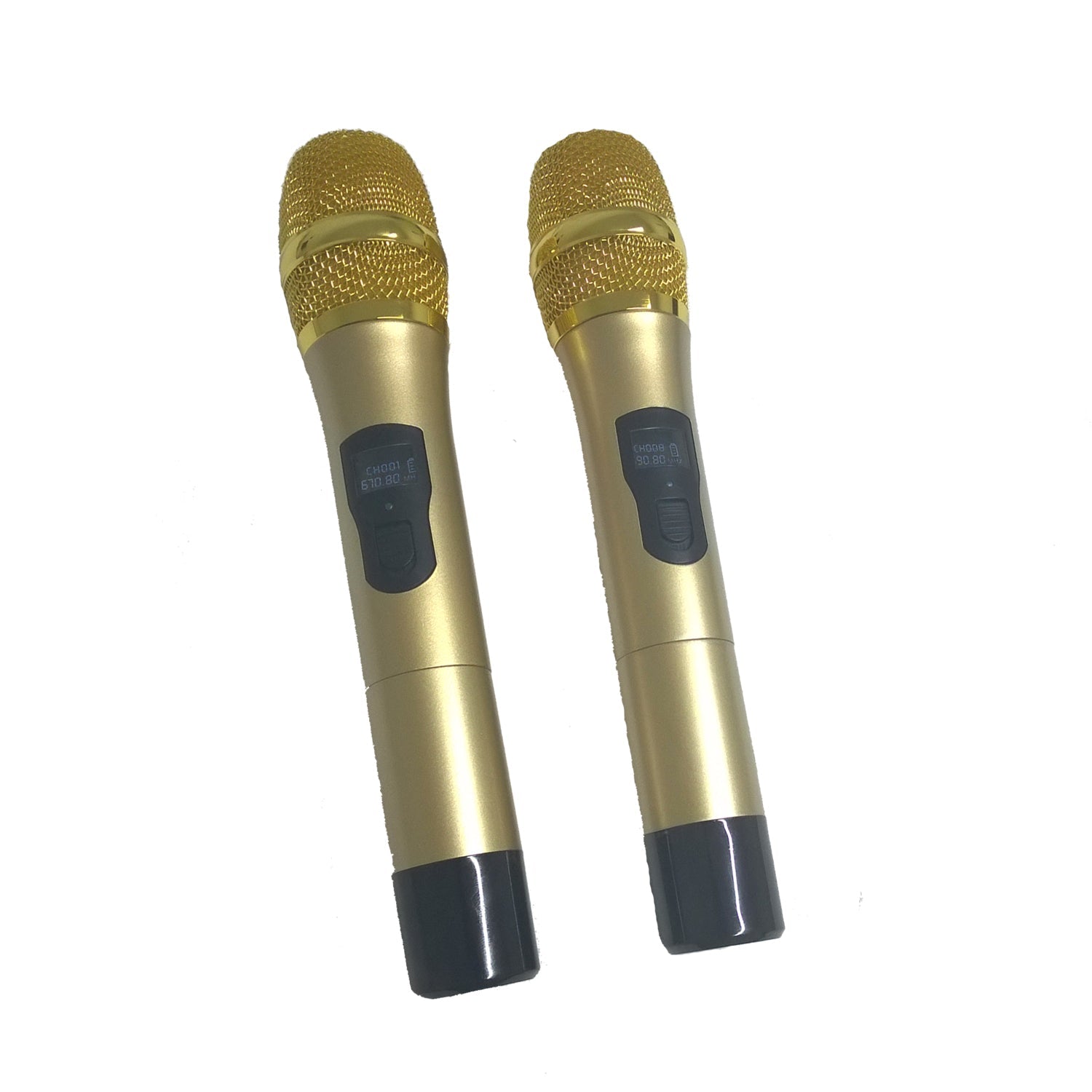 Sonken Max Karaoke UHF Wireless Microphones (Pair) for Series 2, 3 - Karaoke Home Entertainment
