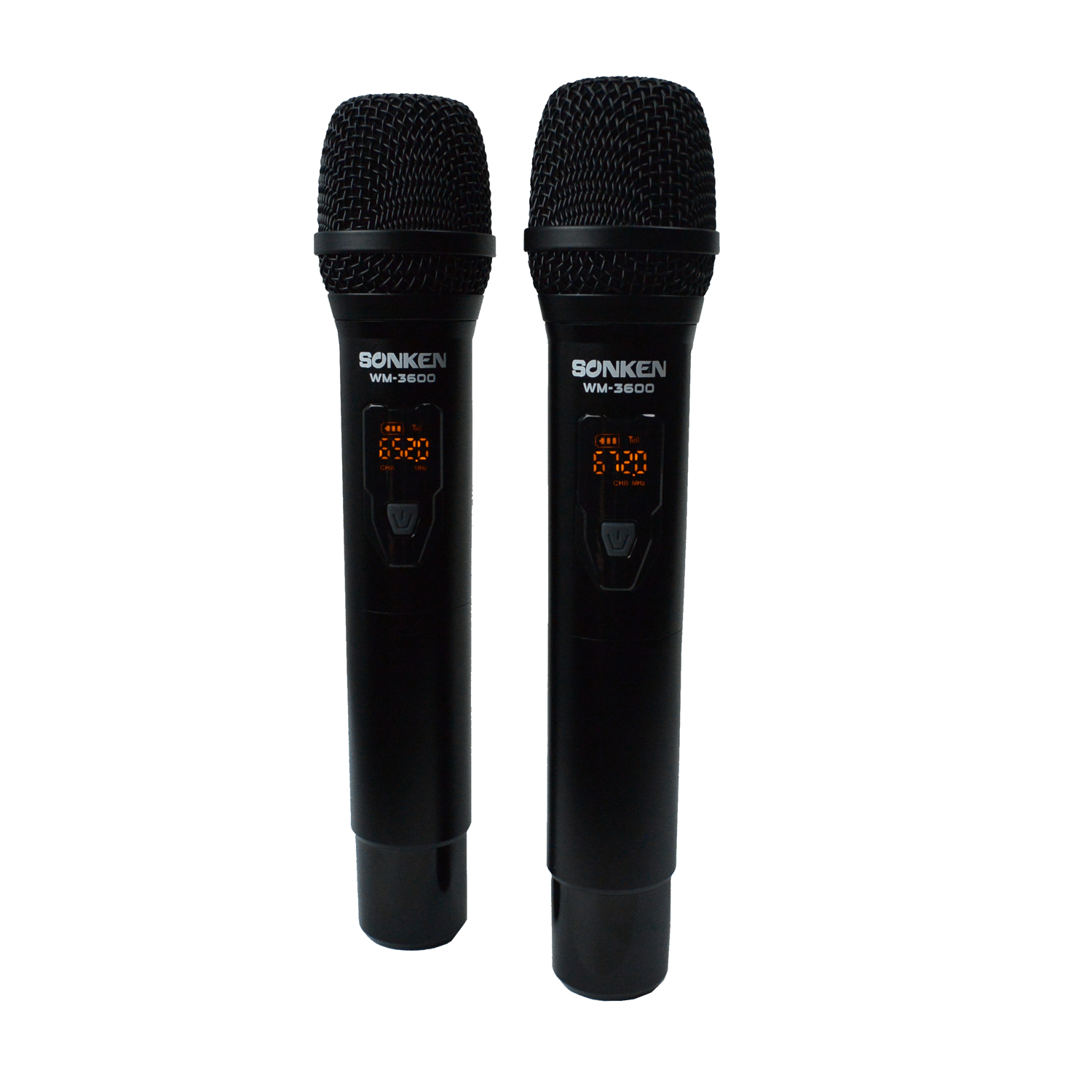 Sonken WM3600 Pro UHF Wireless Microphones & Receiver Unit