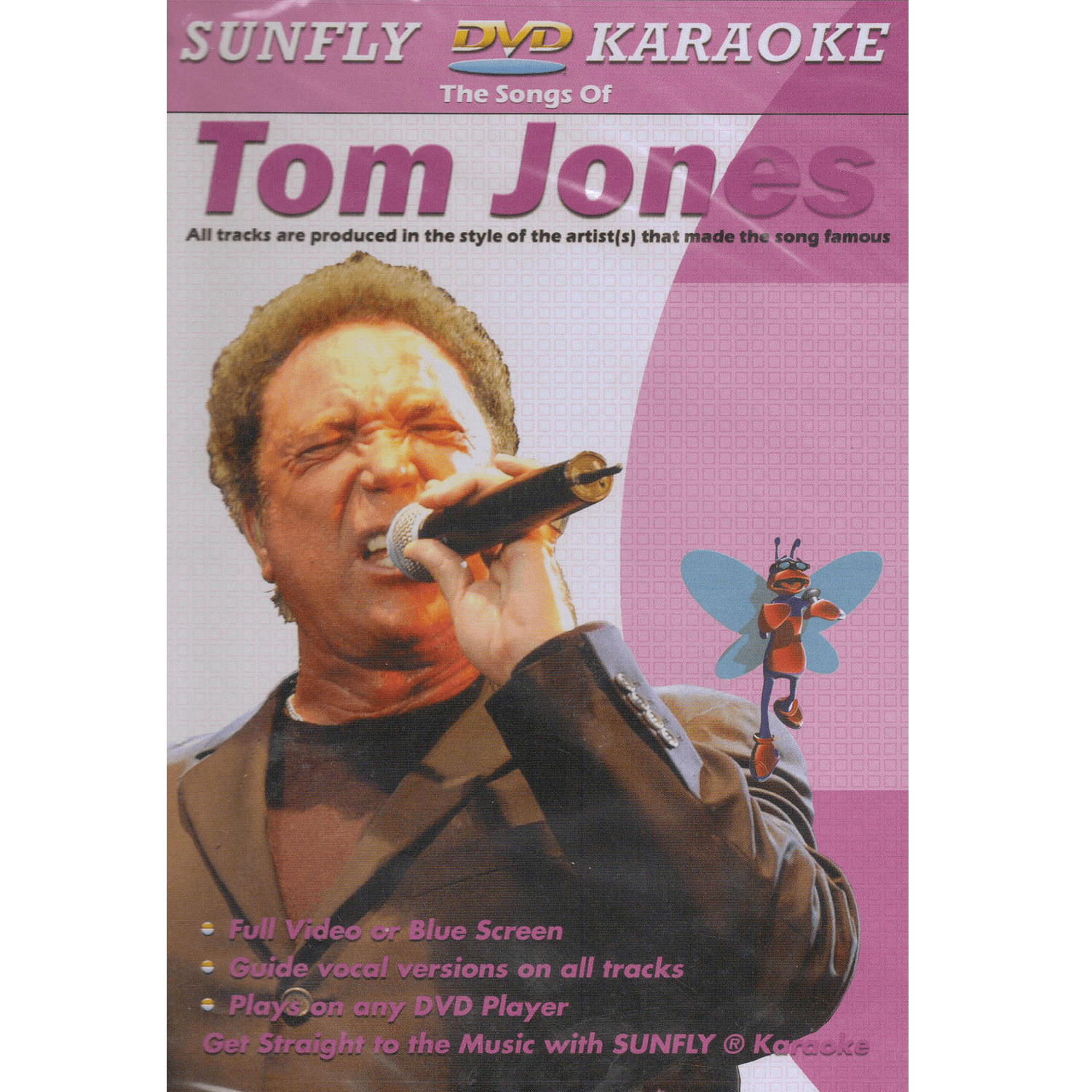 Tom Jones Hits - Sunfly Karaoke DVD (MPX) - Karaoke Home Entertainment